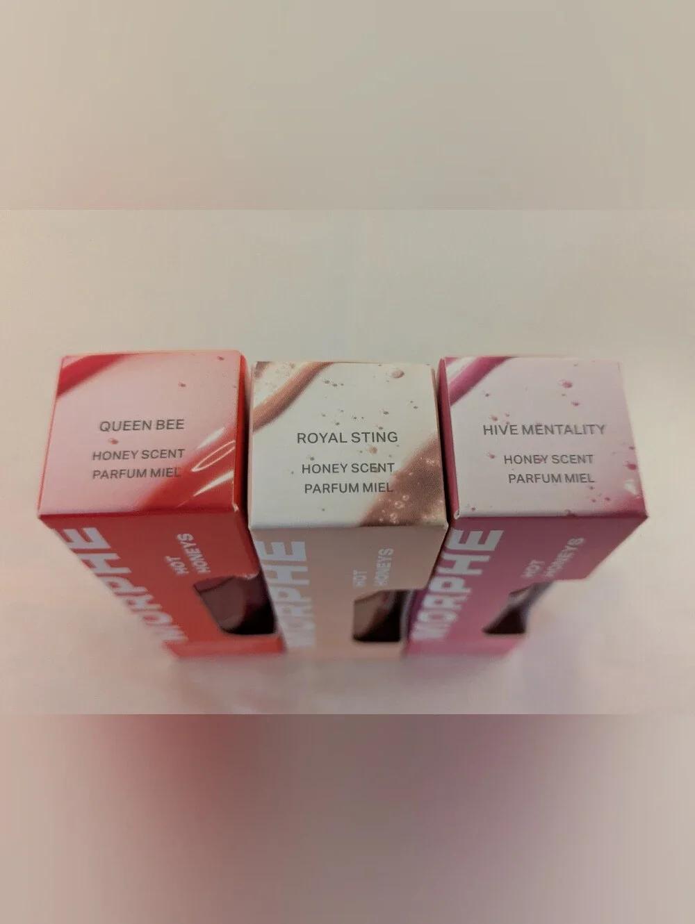 Morphe Tinted Lip Oils, Hot Shot Blush, Lip Pencil Coral, Nude & Pink